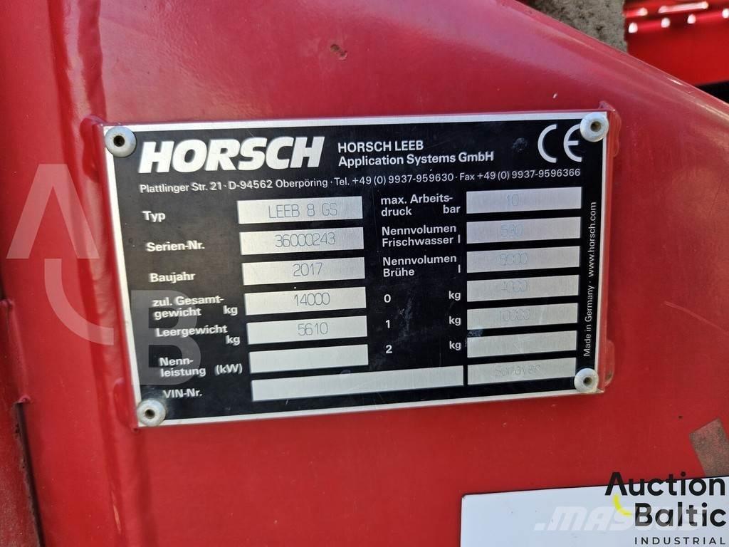 Horsch Leeb 8 GS Vučene prskalice