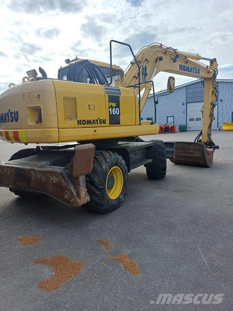Komatsu PW 160-7-4x4 Bageri točkaši