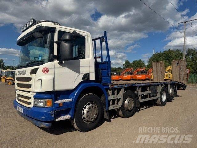 Scania P 370 Kamioni sa ravan platformom / vitlom
