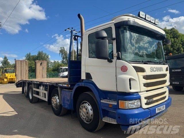 Scania P 370 Kamioni sa ravan platformom / vitlom
