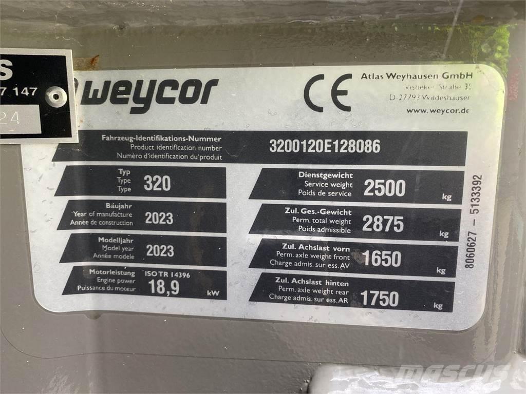Weycor AR320 Cab Višenamenski utovarivači