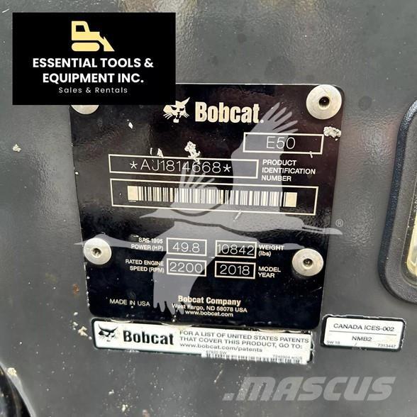 Bobcat E50 Mini bageri < 7t