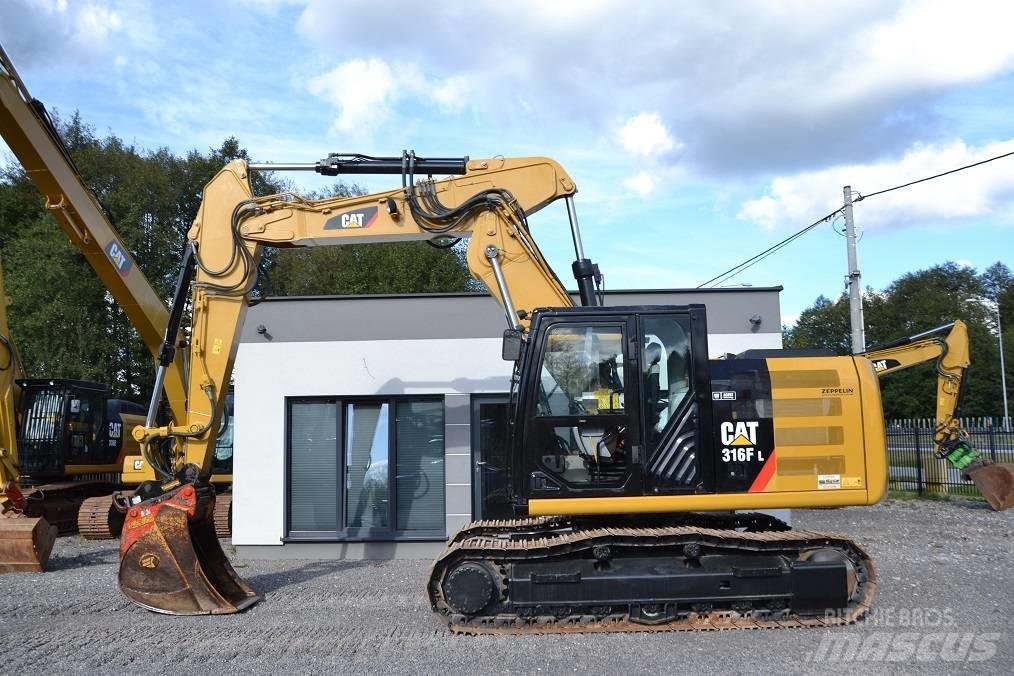 CAT 316 FL Bageri guseničari