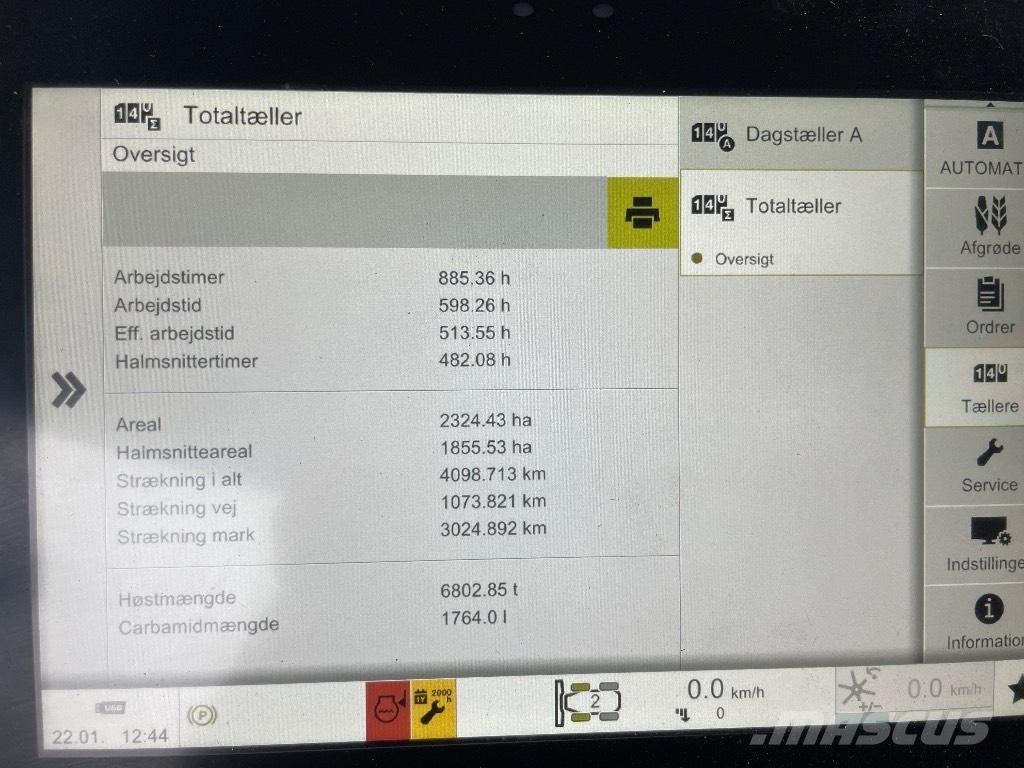 CLAAS Lexion 6900 TT Kombajni