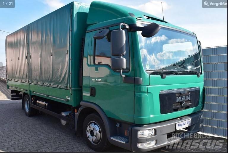 MAN TGL 7.180 Sanduk kamioni