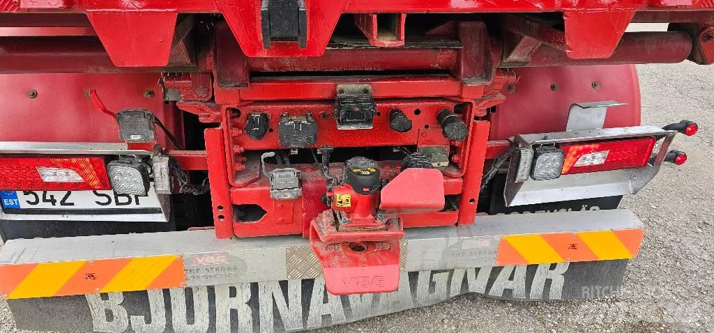 Scania R 730 Rol kiper kamioni sa kukom za podizanje tereta