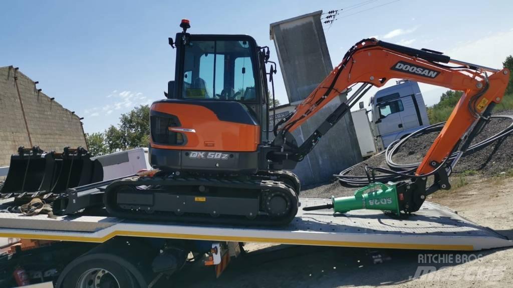 Doosan DX 50 Z Mini bageri < 7t