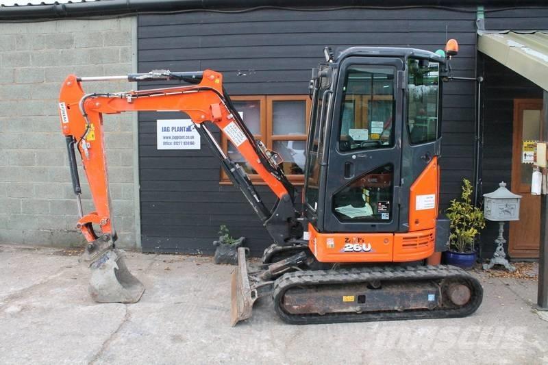 Hitachi ZX 26 U Mini bageri < 7t