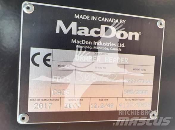 MAC DON FD75S Glave hederi za kombajne