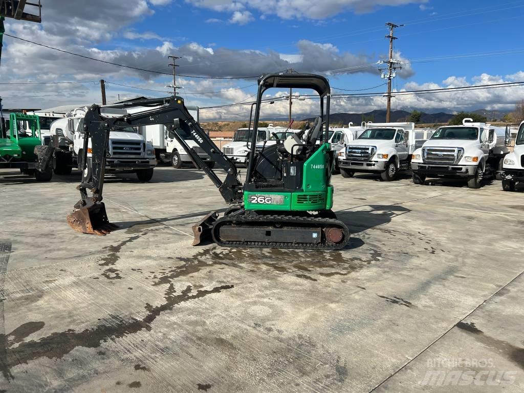 John Deere 26G Mini bageri < 7t