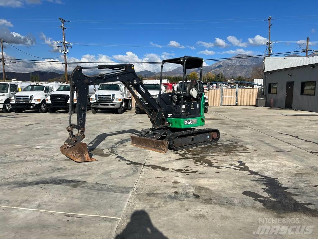 John Deere 26G Mini bageri < 7t