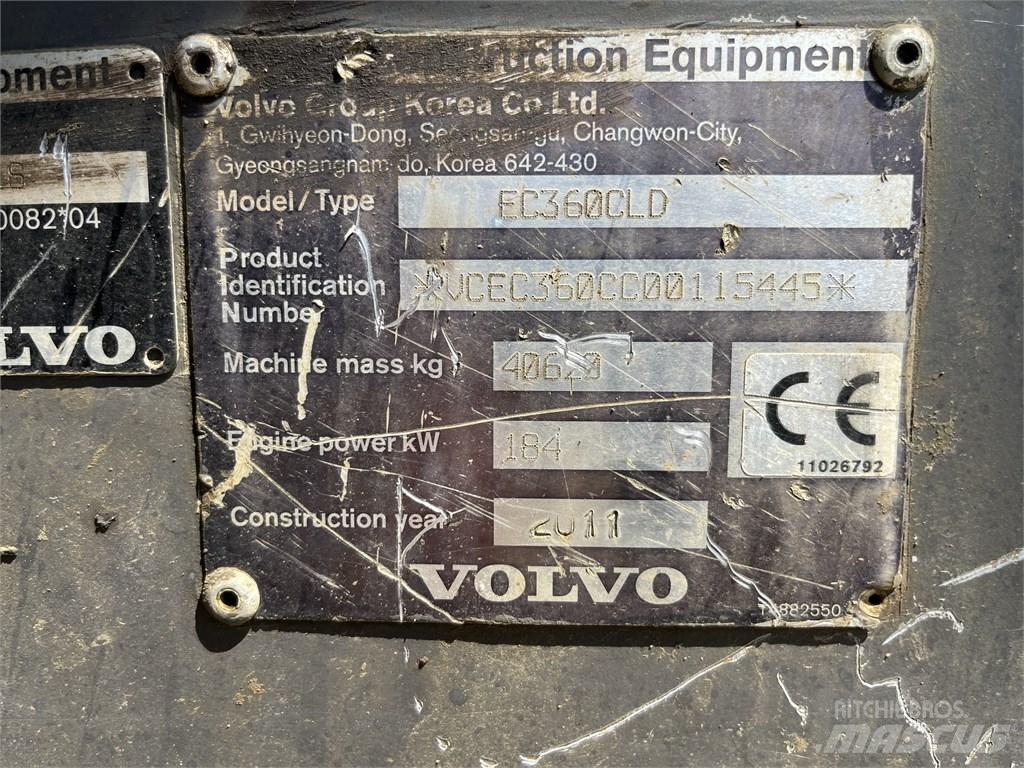 Volvo EC 360 C LD Bageri guseničari