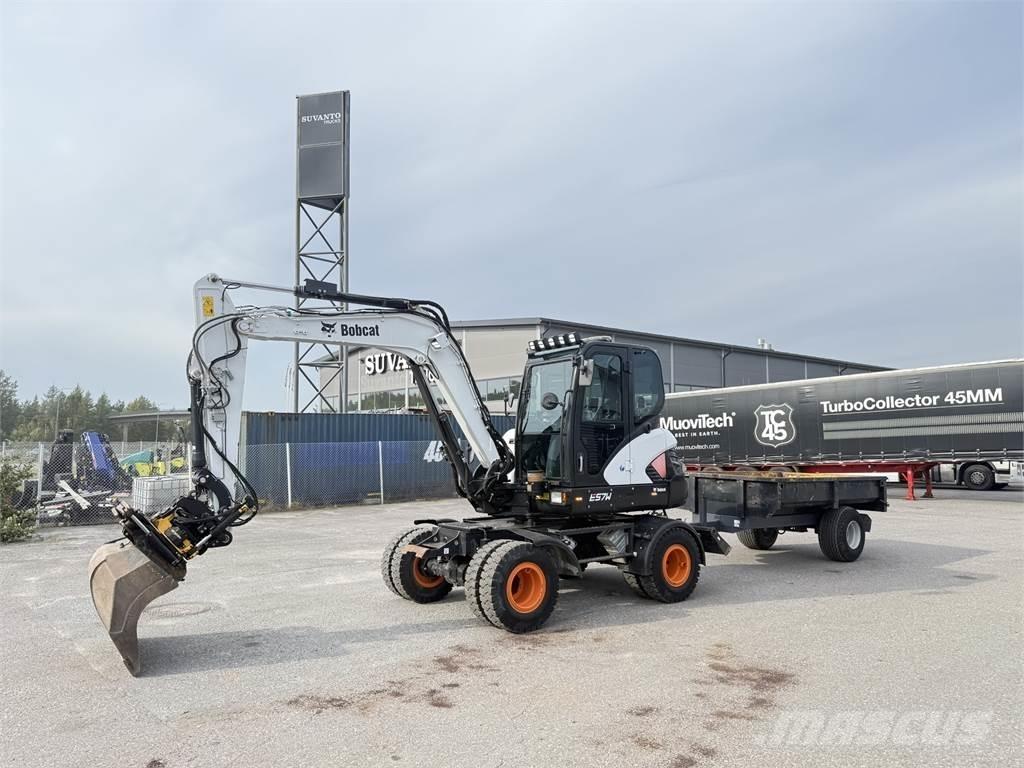 Bobcat E57W Bageri točkaši