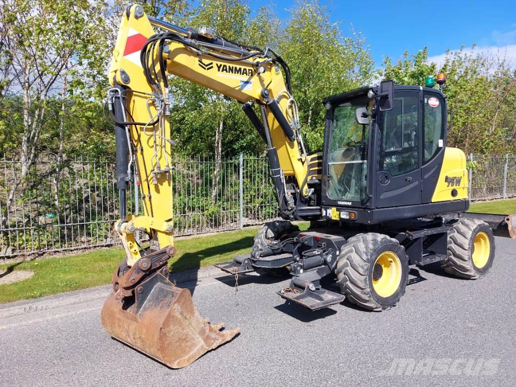 Yanmar B95W Bageri točkaši