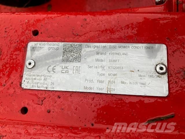 Kverneland 3336 FT Uređaji za kosačice