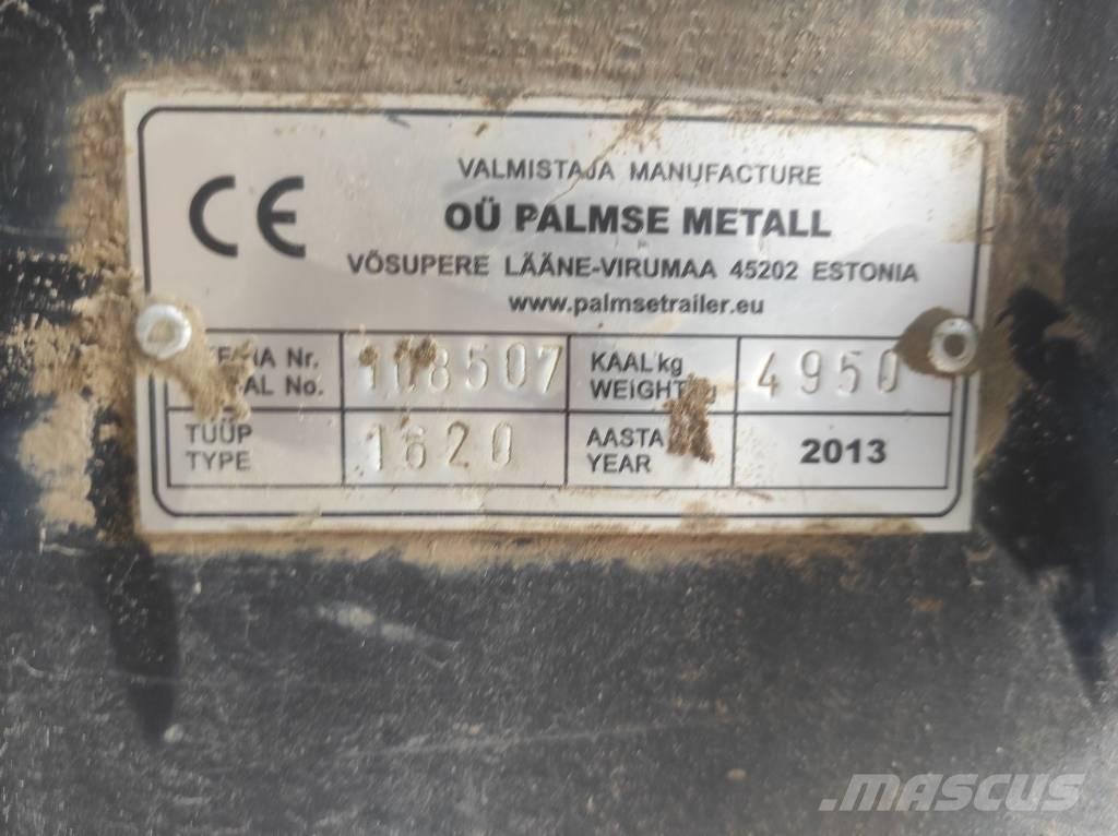 Palmse Trailer 1620L Kiper prikolice