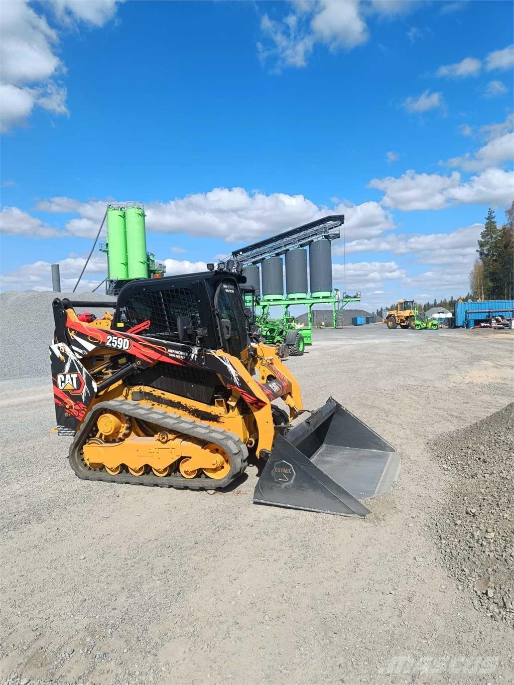 CAT 259D Skid steer mini utovarivači