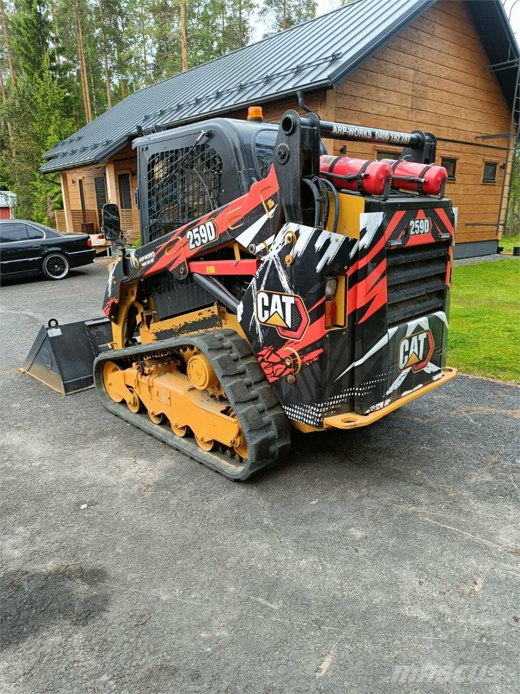 CAT 259D Skid steer mini utovarivači