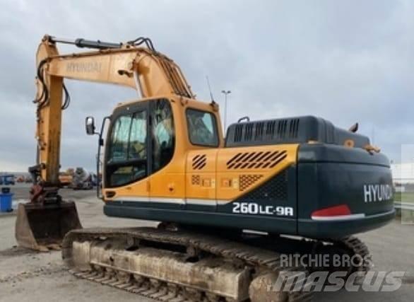 Hyundai R 260 LC-9A Bageri guseničari