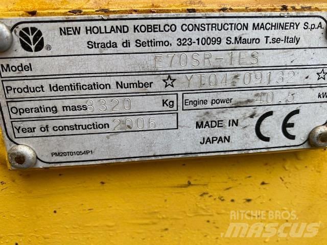 New Holland E 70 SR Midi bageri 7t – 12t