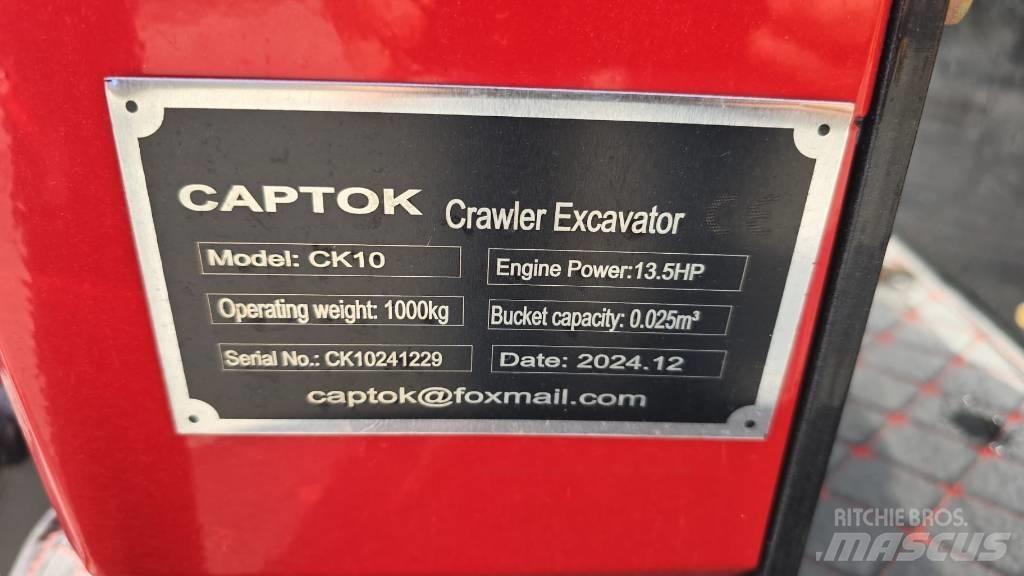 Captok CK10 Mini bageri < 7t