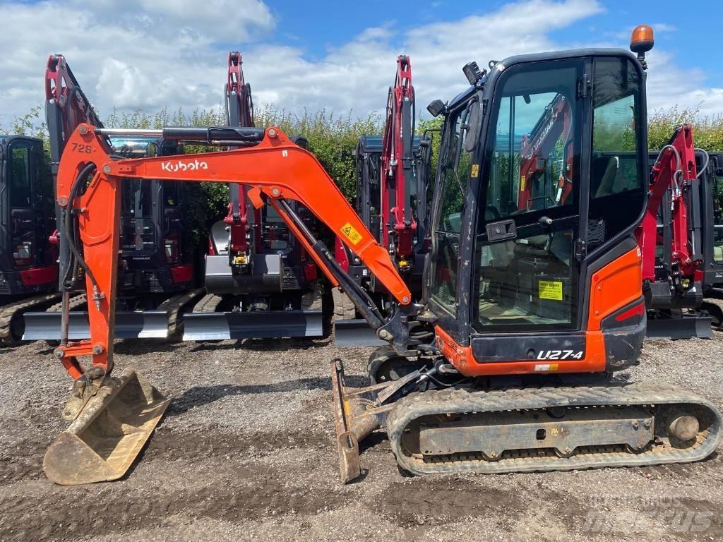 Kubota U 27-4 Mini bageri < 7t