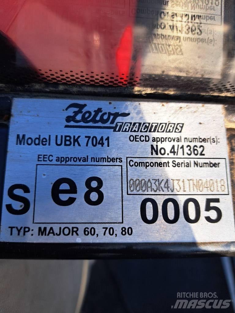 Zetor MAJOR 80 Traktori