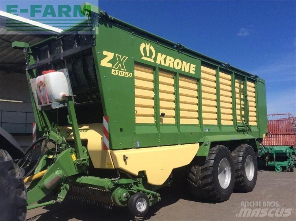 Krone zx 430 gd Prikolice za zrno