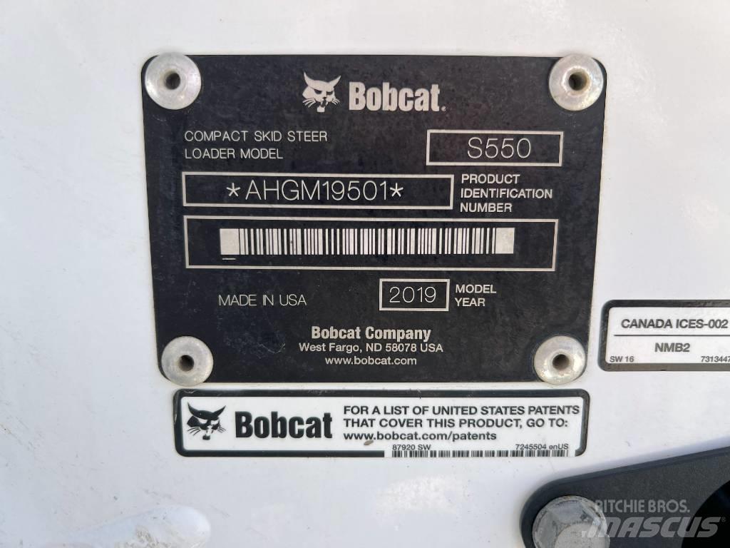 Bobcat S550 Skid steer mini utovarivači