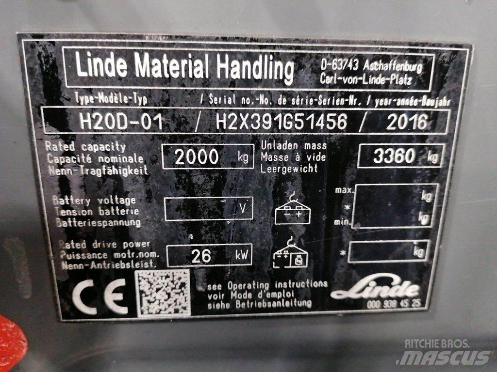 Linde H20D-01 Dizelski viljuškari