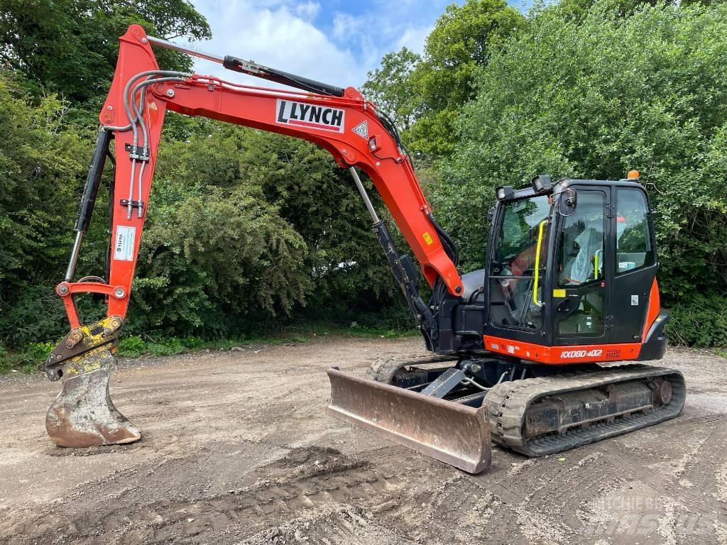 Kubota KX 080-4 Midi bageri 7t – 12t