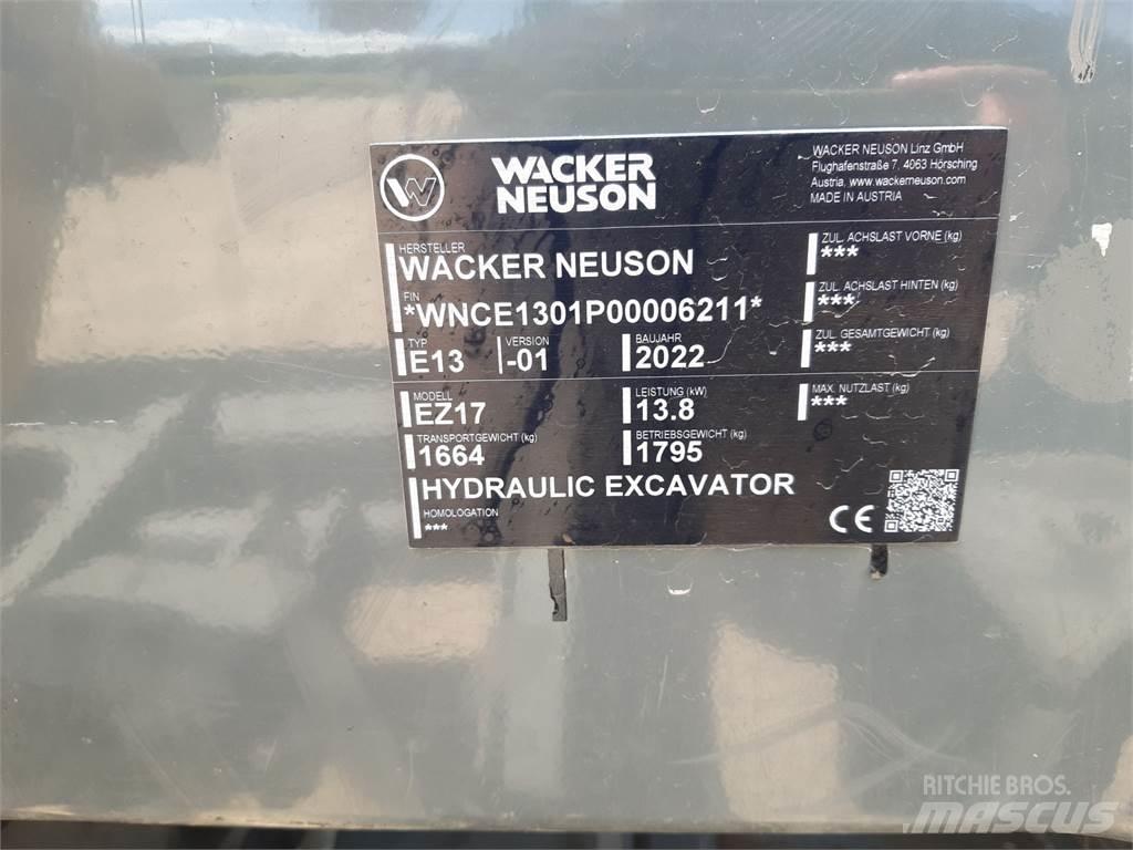 Wacker Neuson EZ17 Bageri guseničari