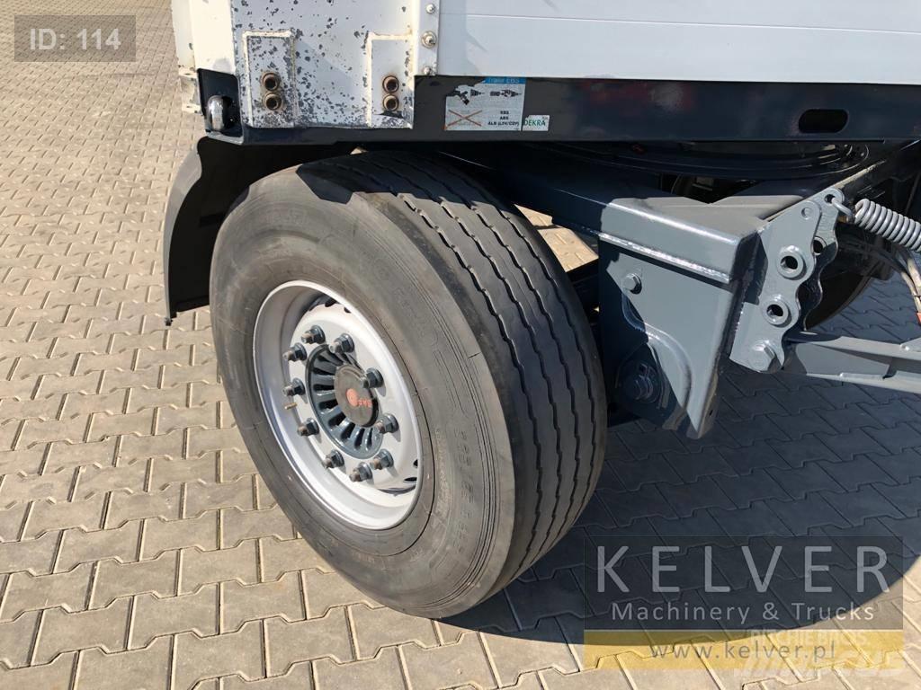 Fliegl ZPS 180 Prikolice platforme/otvoreni sanduk