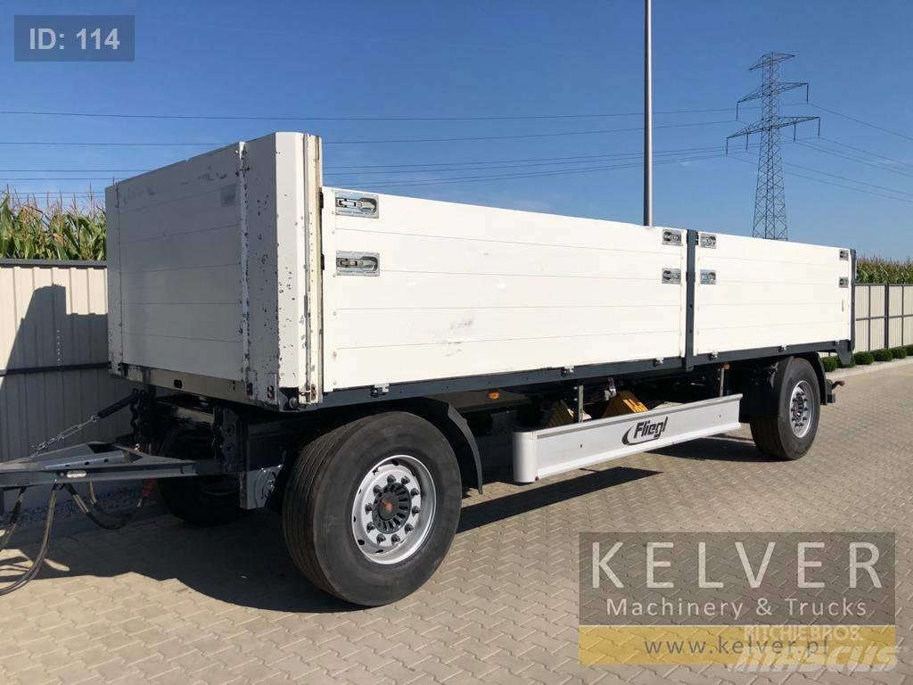 Fliegl ZPS 180 Prikolice platforme/otvoreni sanduk