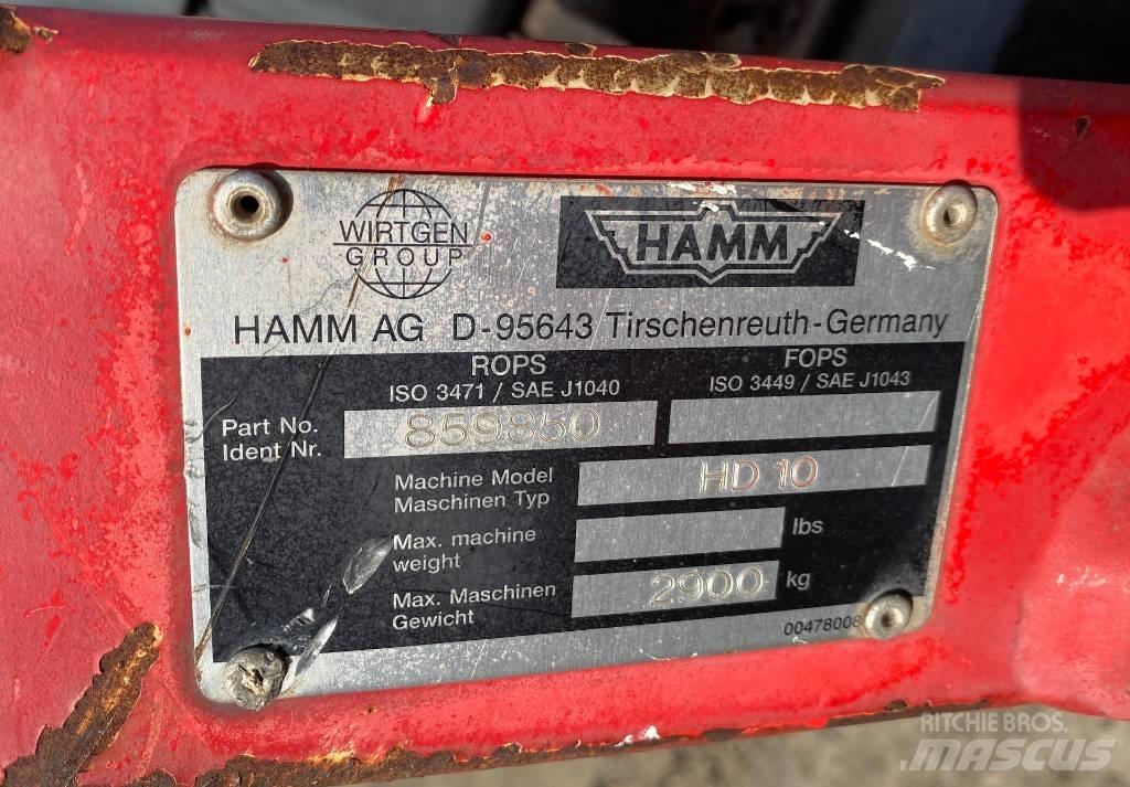 Hamm HD 10 Valjci sa duplim bubnjem