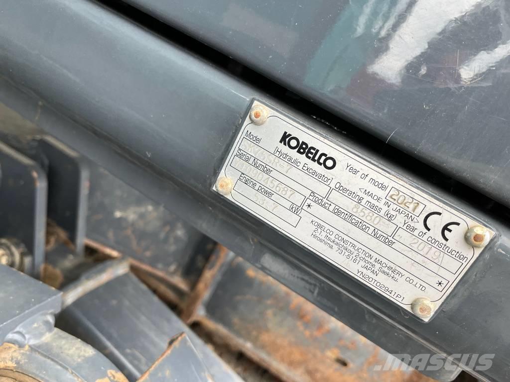 Kobelco SK 75 SR -7 Midi bageri 7t – 12t