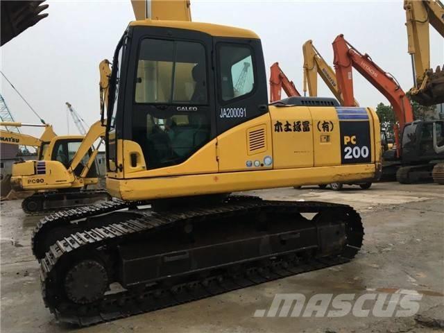 Komatsu pc200-7 Bageri guseničari