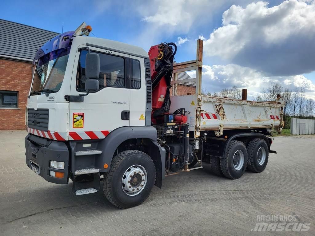 MAN TGA 26.310 Kiperi kamioni