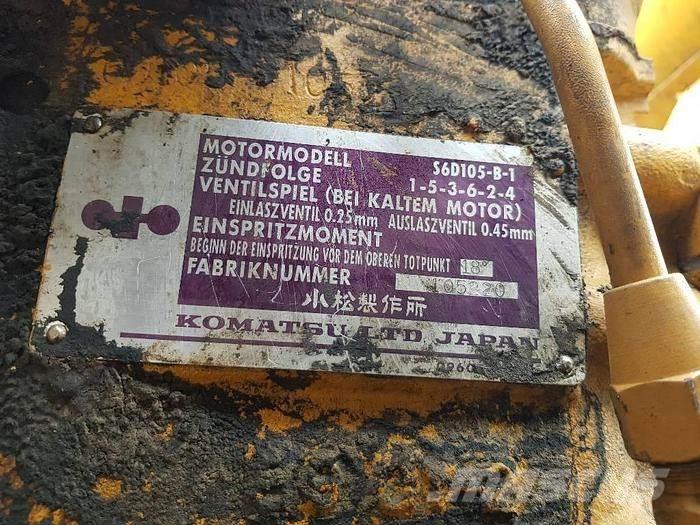  Engines S6D105-B-1 Ostale kargo komponente