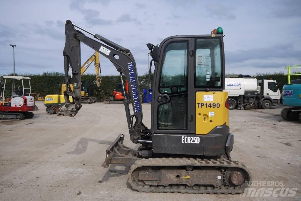 Volvo ECR 25 D Mini bageri < 7t