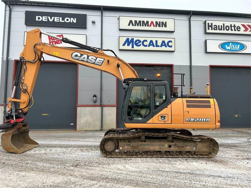CASE CX210D Bageri guseničari