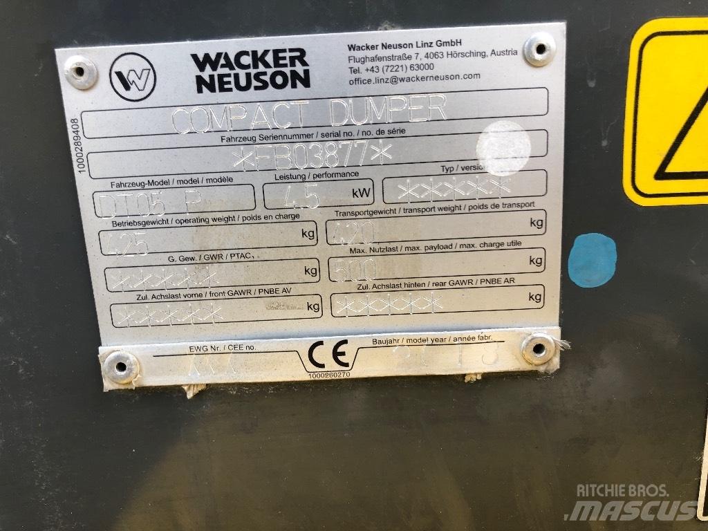 Wacker Neuson DT 05 Damperi na gusenice