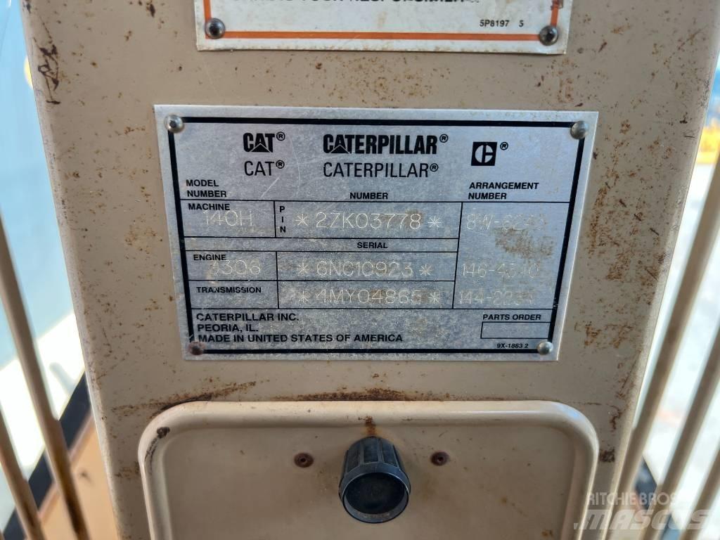 CAT 140H Grejderi