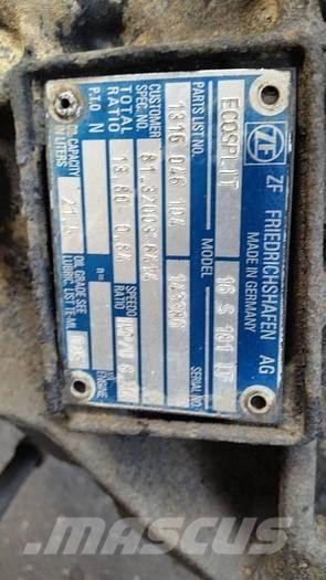  Engines D2866LF31 Ostale kargo komponente