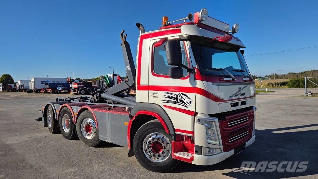 Volvo FM460 8X2*6 Rol kiper kamioni sa kukom za podizanje tereta
