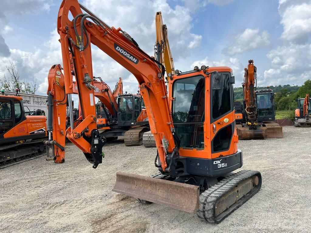 Doosan DX35Z Mini bageri < 7t
