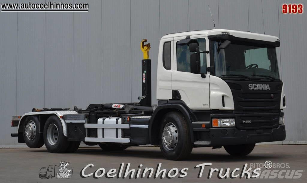 Scania P 450  // 2017 Rol kiper kamioni sa kukom za podizanje tereta