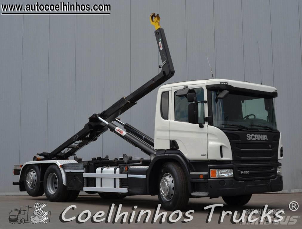 Scania P 450  // 2017 Rol kiper kamioni sa kukom za podizanje tereta