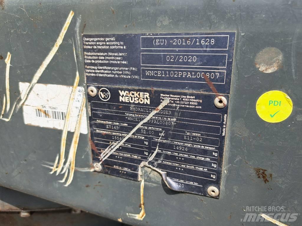 Wacker Neuson ET145 Bageri guseničari