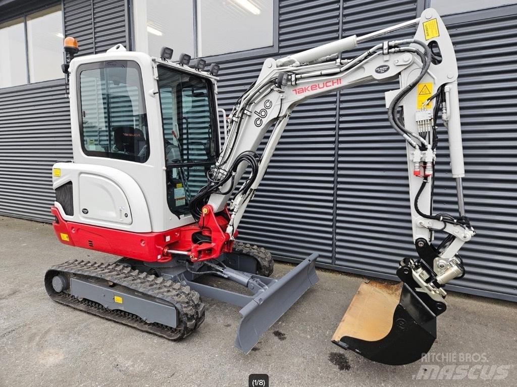 Takeuchi TB 225 Mini bageri < 7t